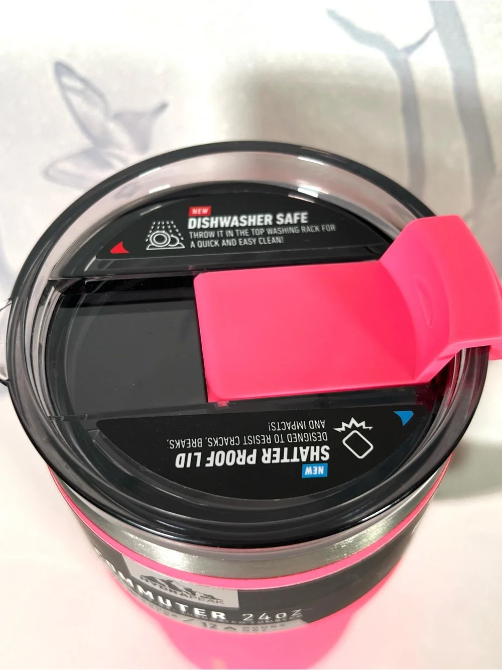 Hydrapeak Hot Pink Food & Drink Thermos Set